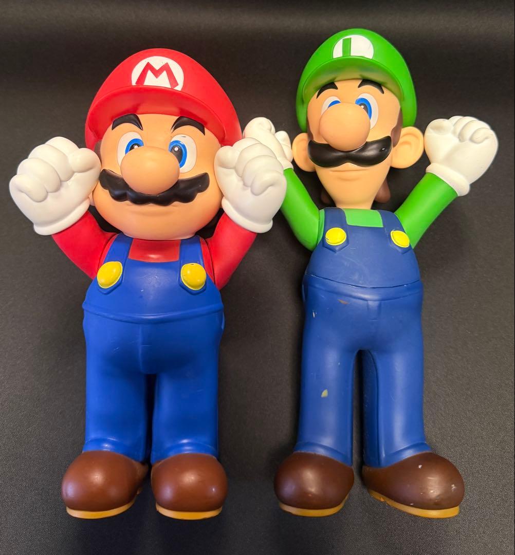 【2体セット】スーパーマリオ ビッグ フィギュア