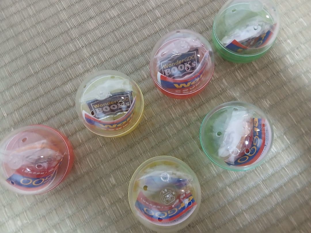 6個✨新品　ガチャガチャ　ワンダーグー限定　アクリルキーホルダー