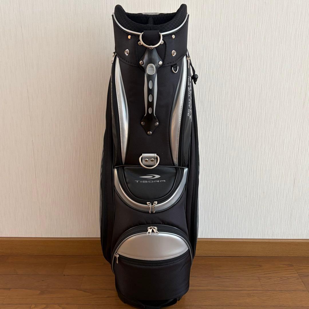 TIGORA 軽量 キャディバッグ 9型 ブラック