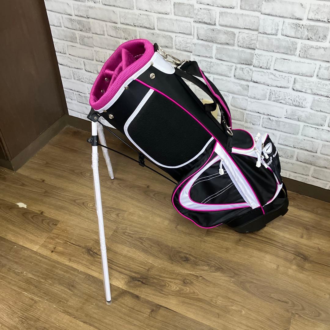 【良品】ワールドイーグル レディース キャディバッグ スタンド式
