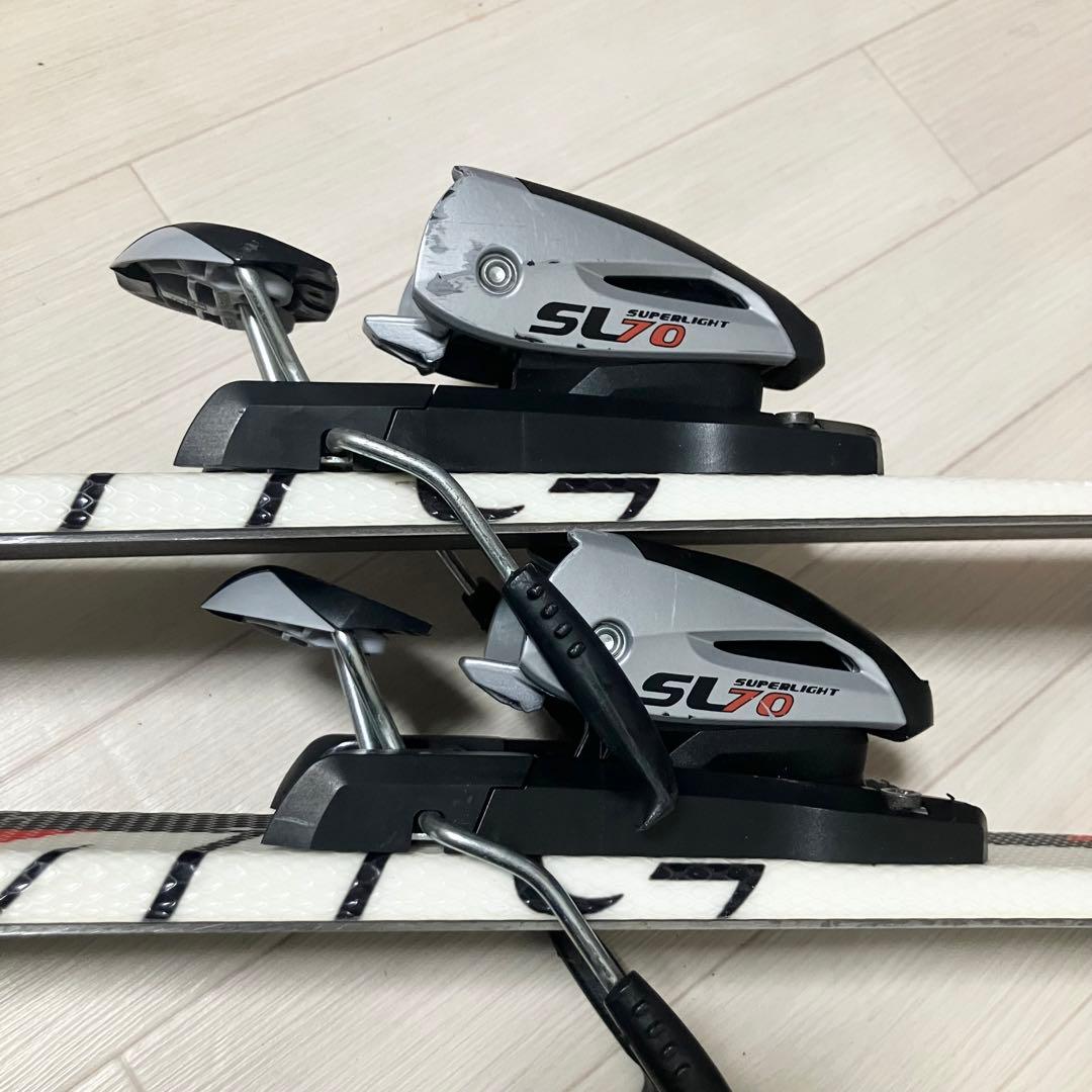 【良品】ストック付/ATOMIC RACE8 アトミック スキーセット150