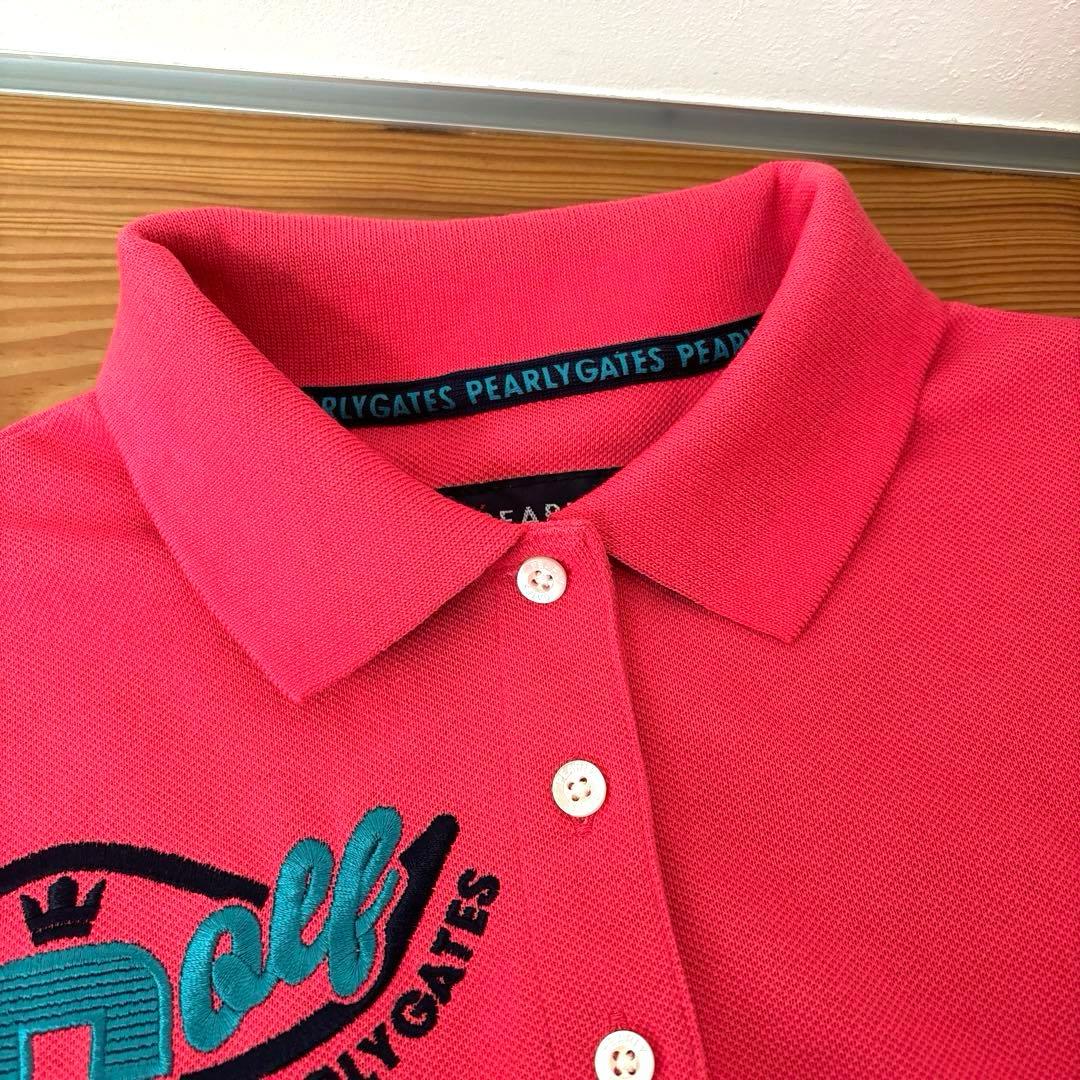 パーリーゲイツ　襟付きポロシャツワンピース