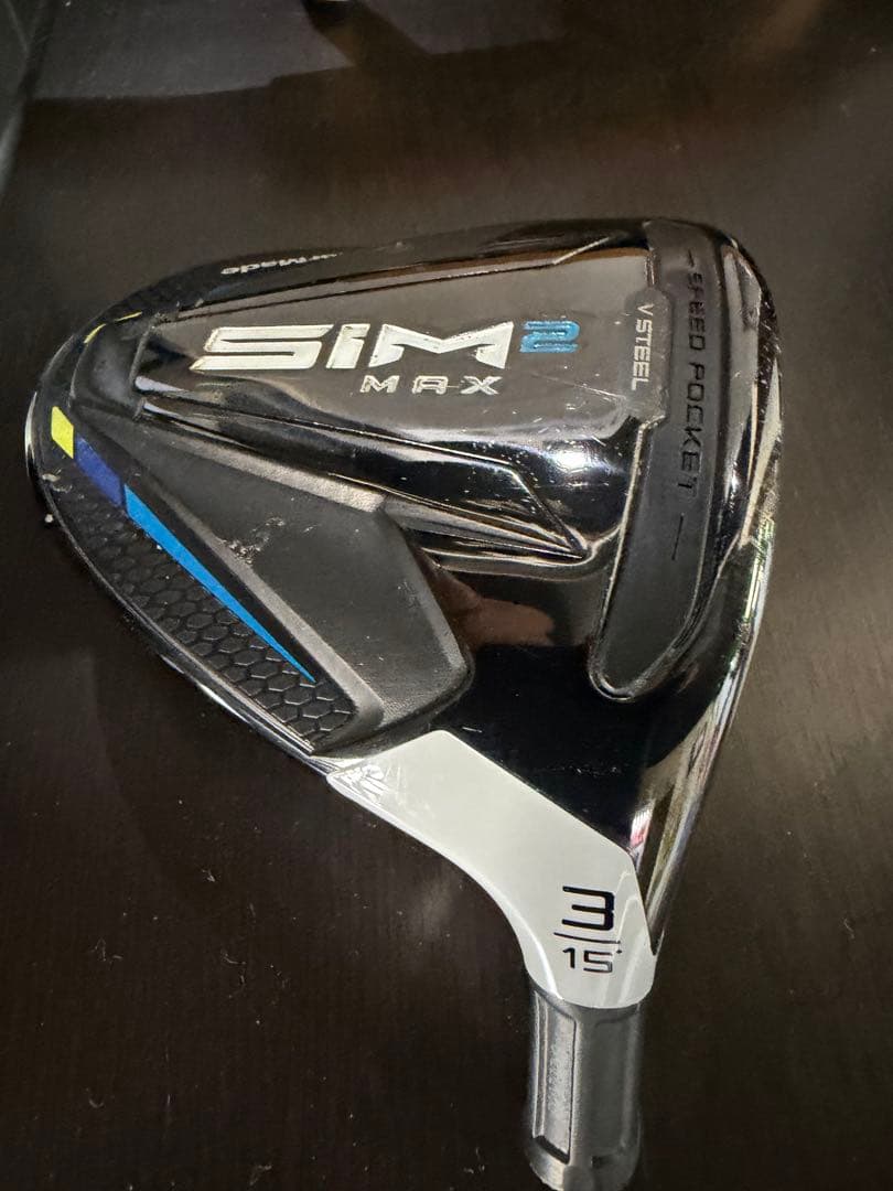 TaylorMade SIM2 MAX フェアウェイウッド 15度　ヘッドのみ