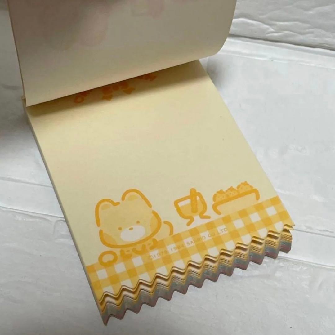 希少　サンリオ　1984年　クラフティクルー　メモ帳　３冊セット　昭和　レトロ