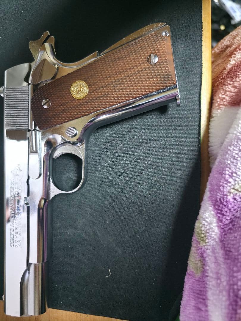 ヒ*ロ様 M1911 元祖アメリカン 45ニッケル