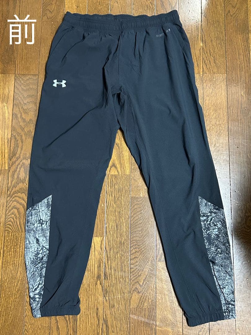 [なお]Under Armour ジャージ上下セット ブラック/グレー