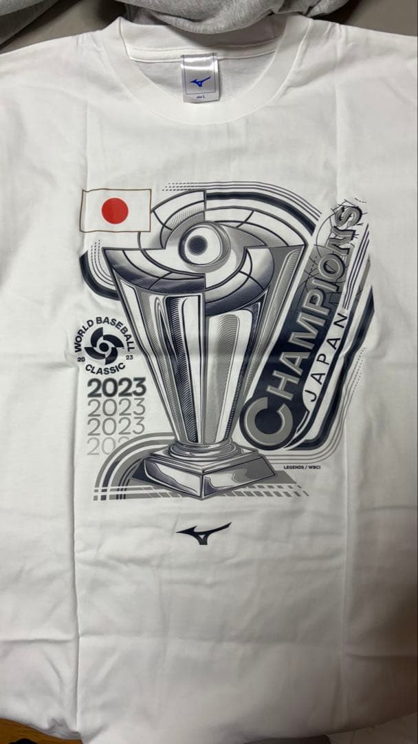 【限定商品】大谷翔平 2023WBC優勝記念Tシャツ Lサイズ 侍ジャパン