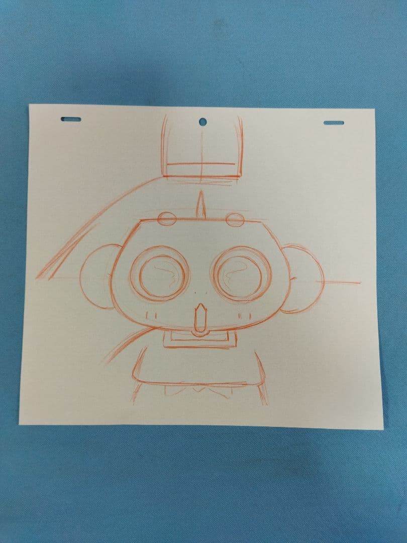 おじゃる丸　原画？　4枚まとめセット　約24.2×26.8cm