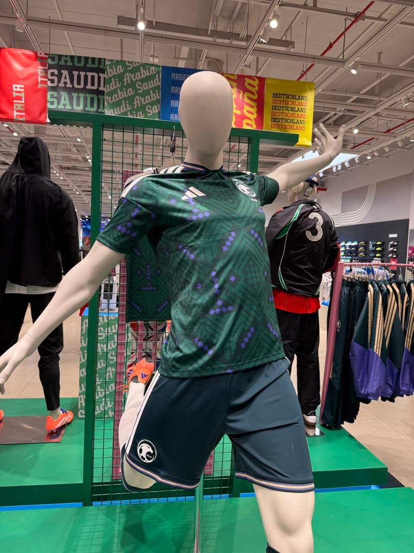 サウジアラビア代表 2026 ホームユニフォーム グリーン adidas 正規品