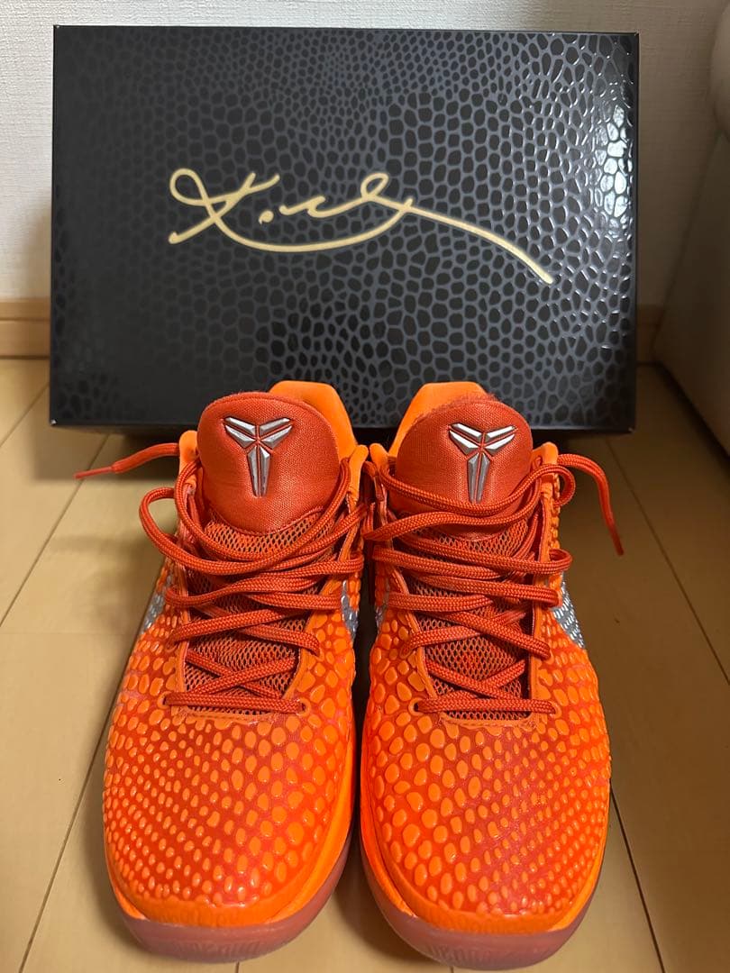 NIKE Kobe6 プロトロ トータルオレンジ 25.5cm