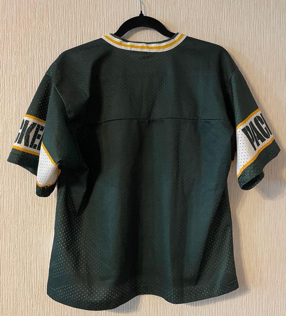 ビンテージ 90s NFL PACKERS メンズM ユニフォーム　ゲームシャツ