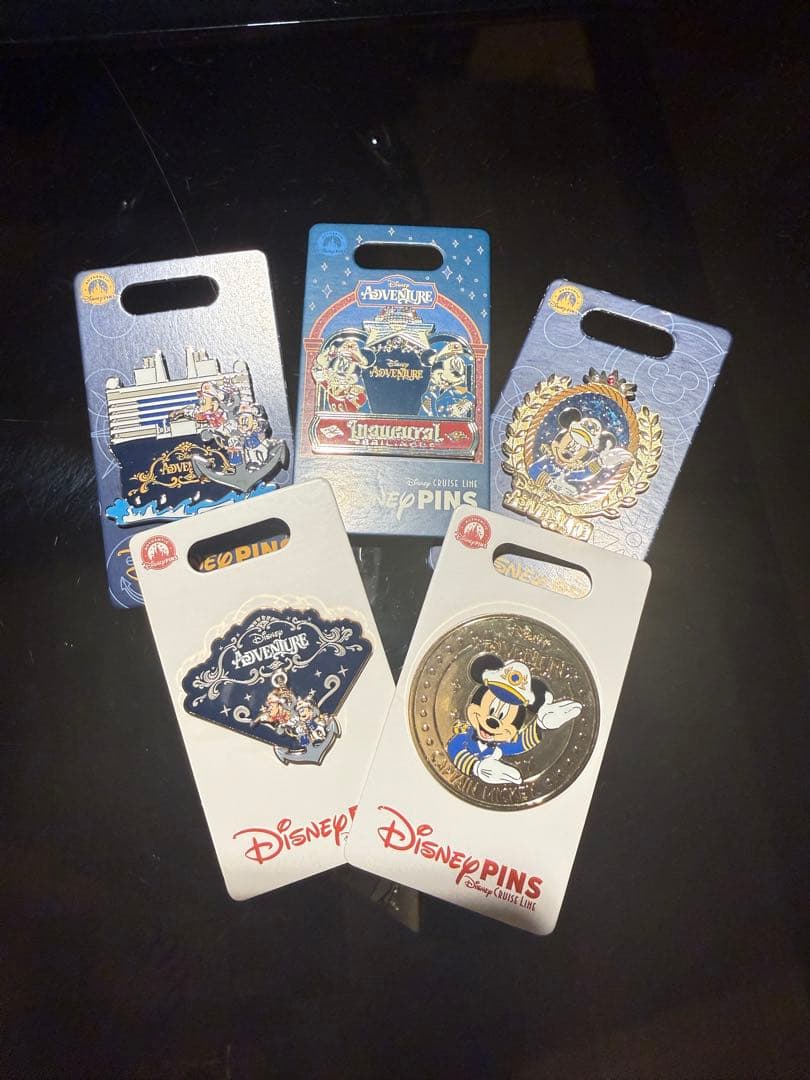 ディズニークルーズ　アドベンチャー号　限定ピン