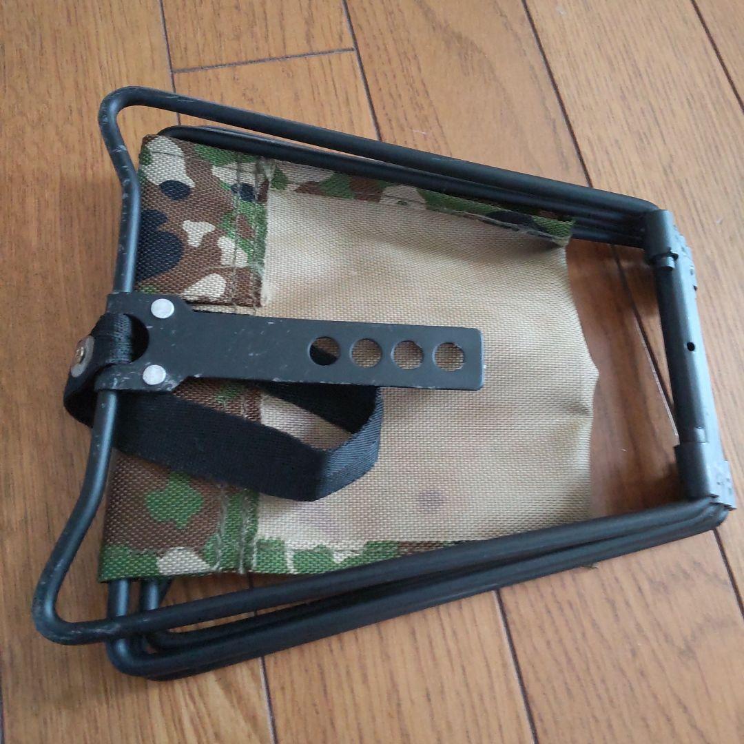 陸上自衛隊迷彩柄/折りたたみチェア