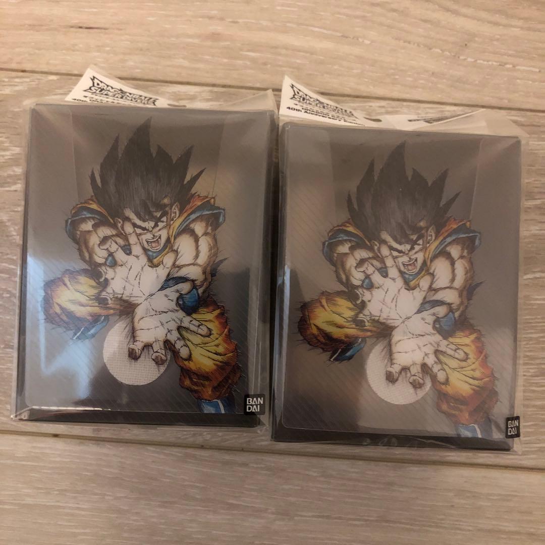 ドラゴンボール　ダイバーズ　未開封　40th周年　デッキケース　2個