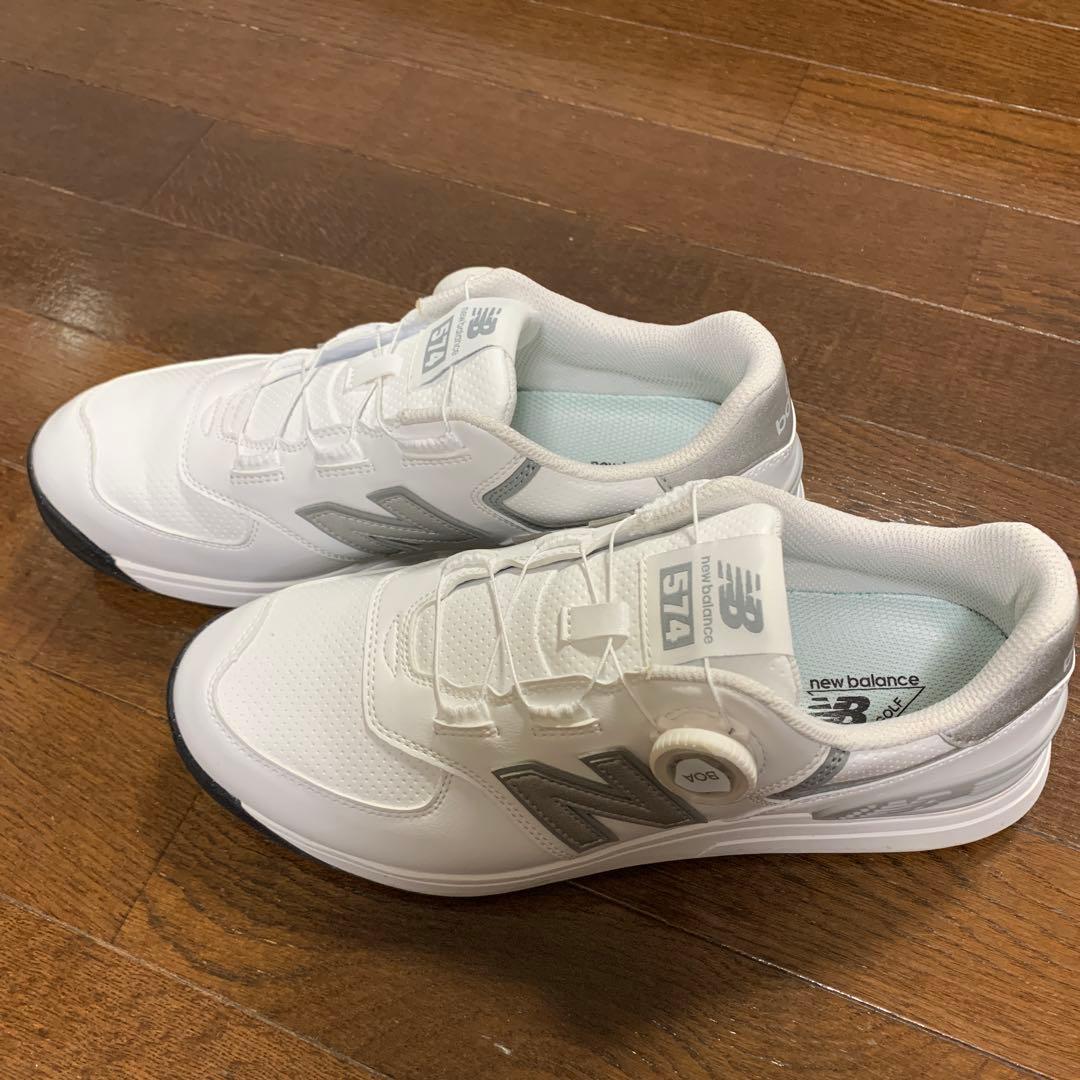 美品　New Balance ニューバランス　ゴルフシューズ　UG574BC4