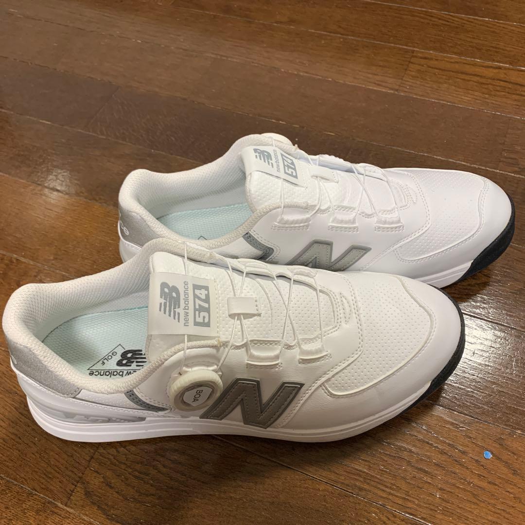 美品　New Balance ニューバランス　ゴルフシューズ　UG574BC4
