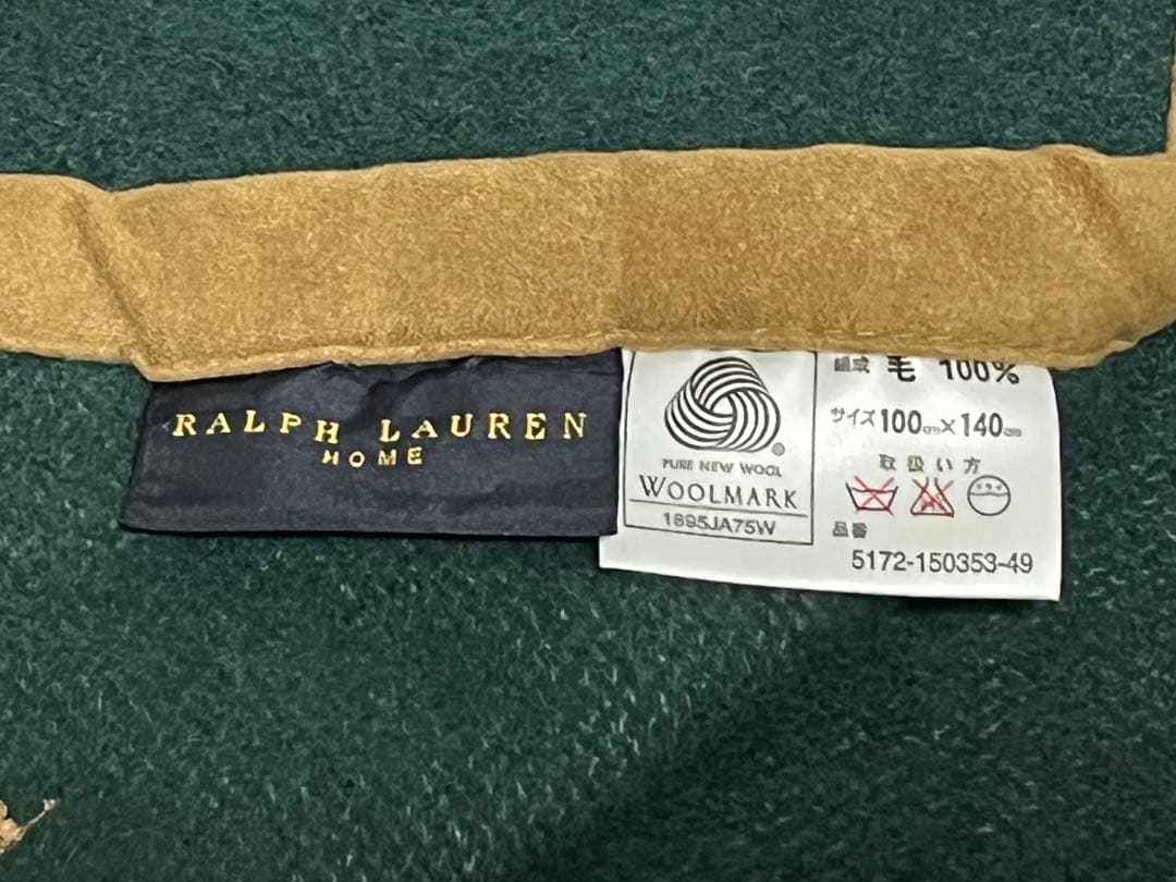 RALPH LAUREN  ラルフローレン ブランケット【新品未使用】