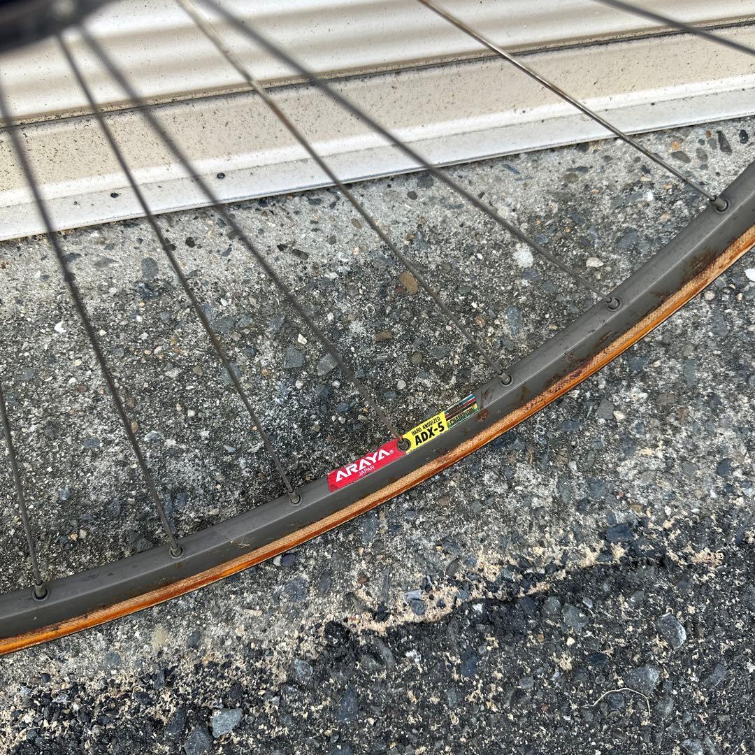 ARAYA ADX シマノ　dura ace njs ピストバイク　ホイール