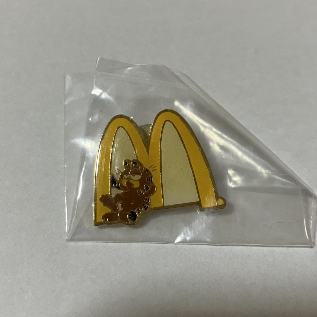 非売品 マクドナルド × ガーフィールド コラボ ピンズ ビンテージ 従業員限定