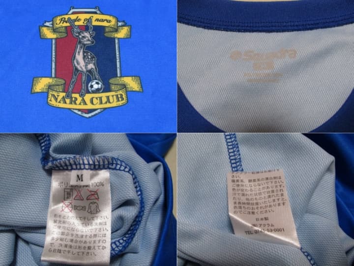 非売品　奈良クラブ 2016　トレーニングシャツ 　選手支給品　Mサイズ