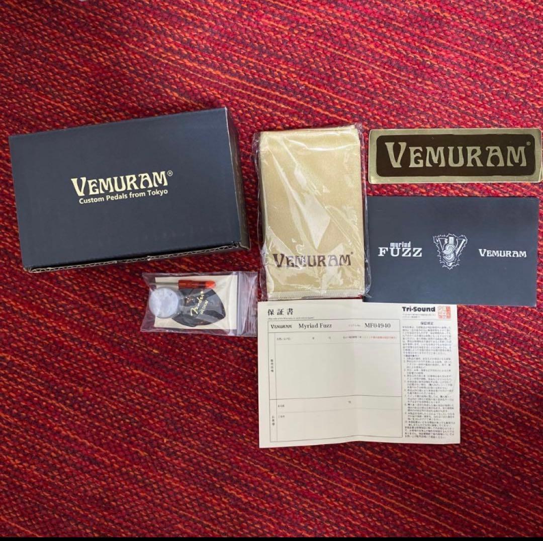 Vemuram myriad FUZZ ギターエフェクター