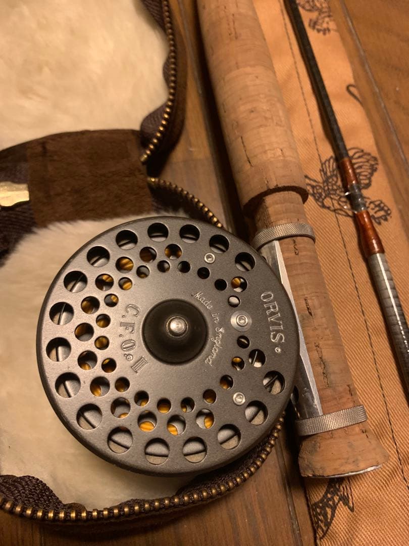 ORVIS 7′3” #3 グラファイト + C.F.O Ⅱ