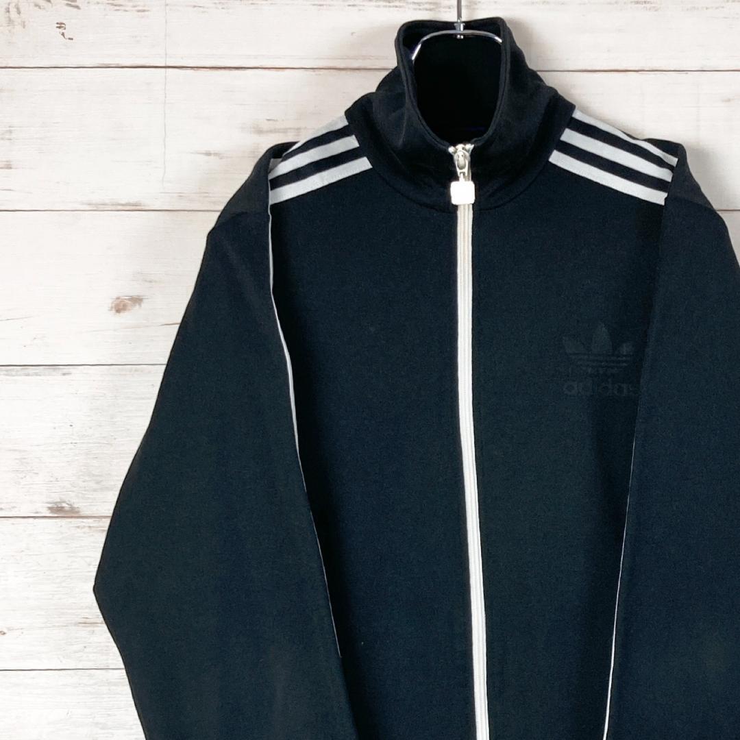 adidas　トラックジャケット　EUROPA TT 立ち襟　スリーストライプ