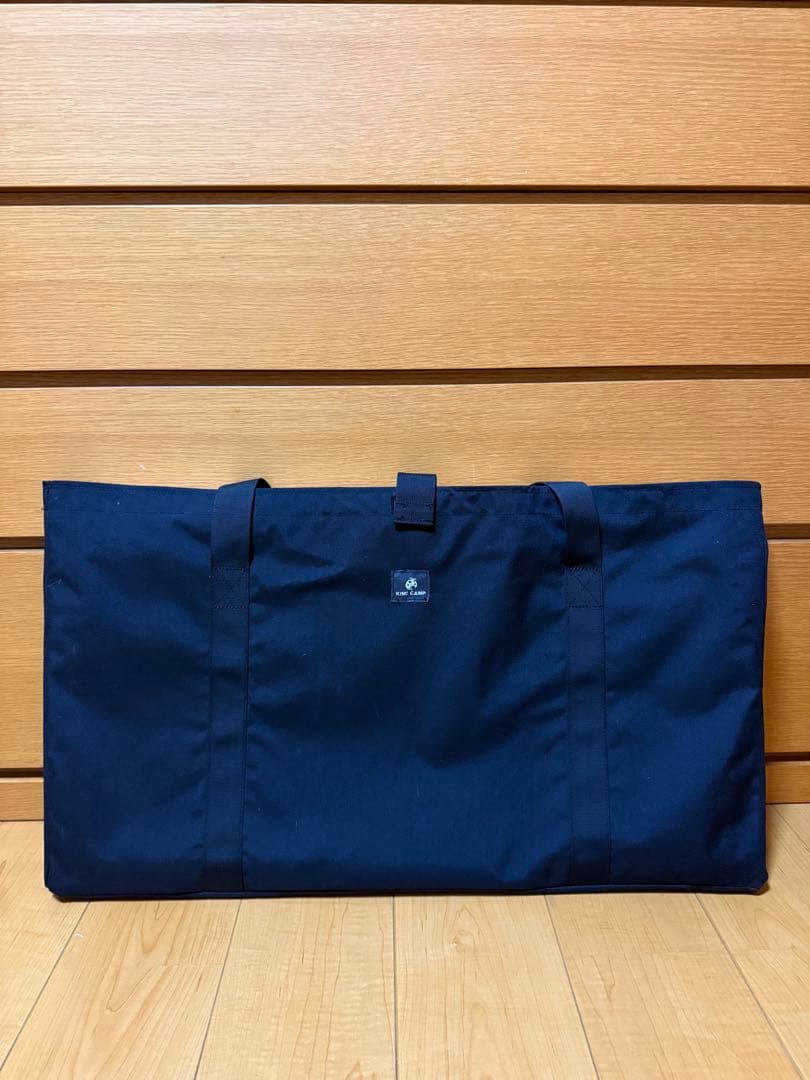 (希少カラー) KIMICAMP ムーンテーブル ウッドテーブル収納バッグ付き