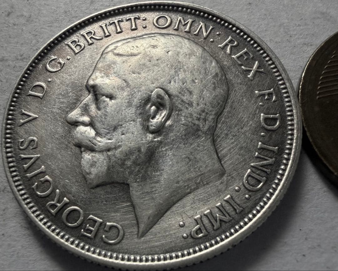 く*ん様 1918年 英国ジョージ5世 フローリン 銀貨