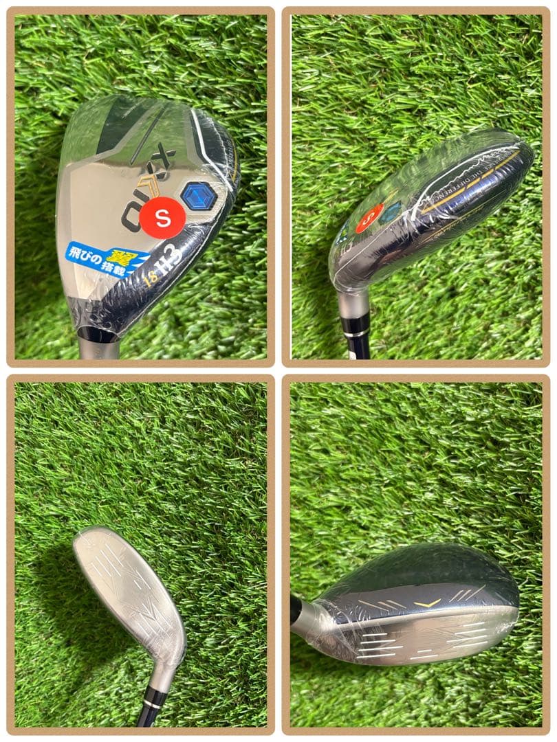 レフティ新品！ゼクシオ12 XXIO12 3番FW.UT 2本セットS