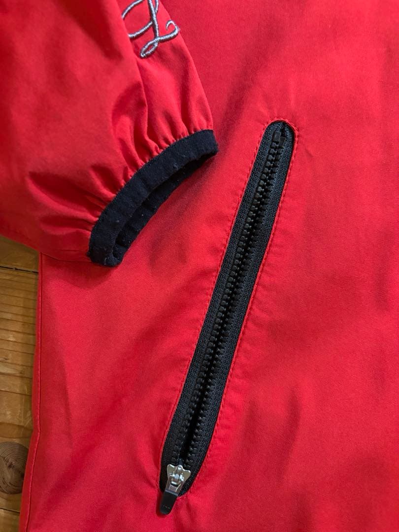 LUZeSOMBRA ストレッチタフタメッシュジャケッレッド150cm