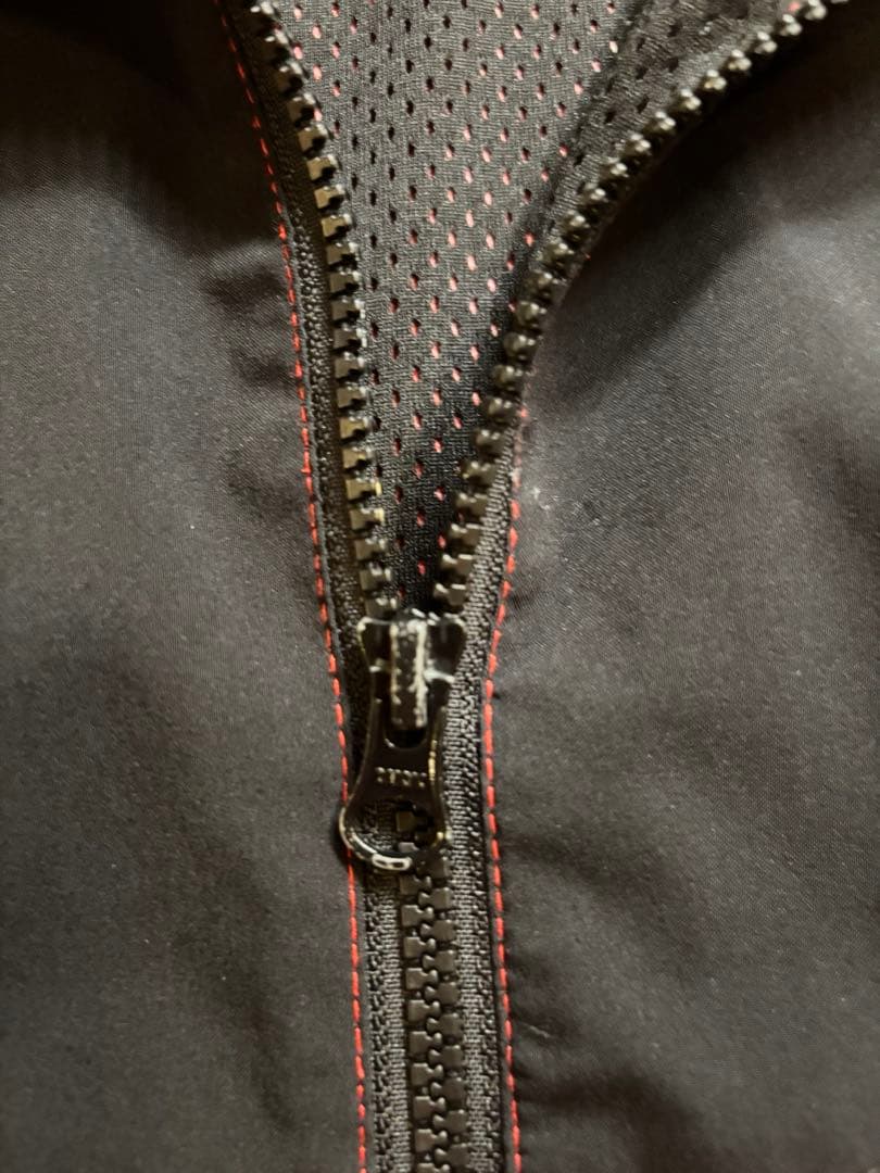 LUZeSOMBRA ストレッチタフタメッシュジャケッレッド150cm
