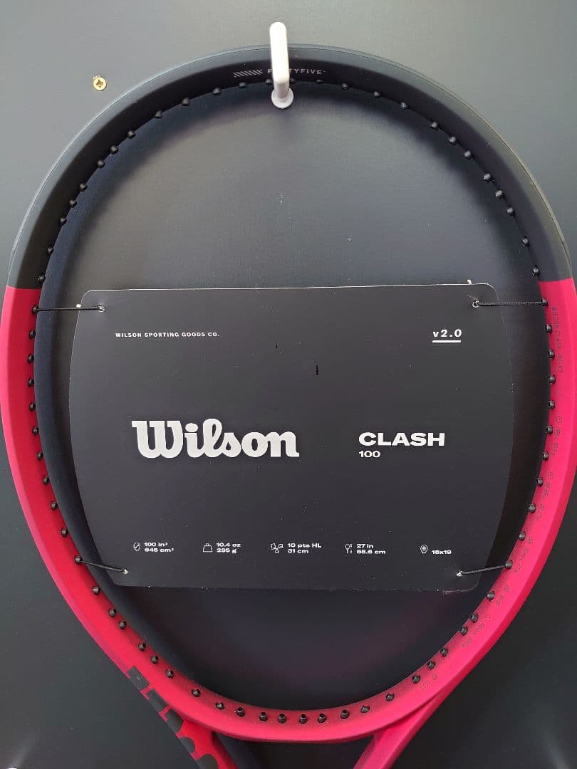 未使用　ウィルソンテニスラケット　CLASH100　V2 G2