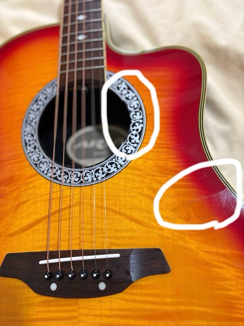 アリア ARIA AMB-35 Ovation type エレアコ