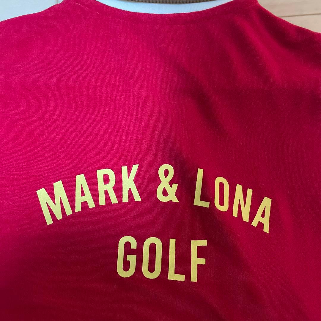 キムタク着　MARK&LONA マークアンドロナ　フラワー刺繍パイルポロシャツ