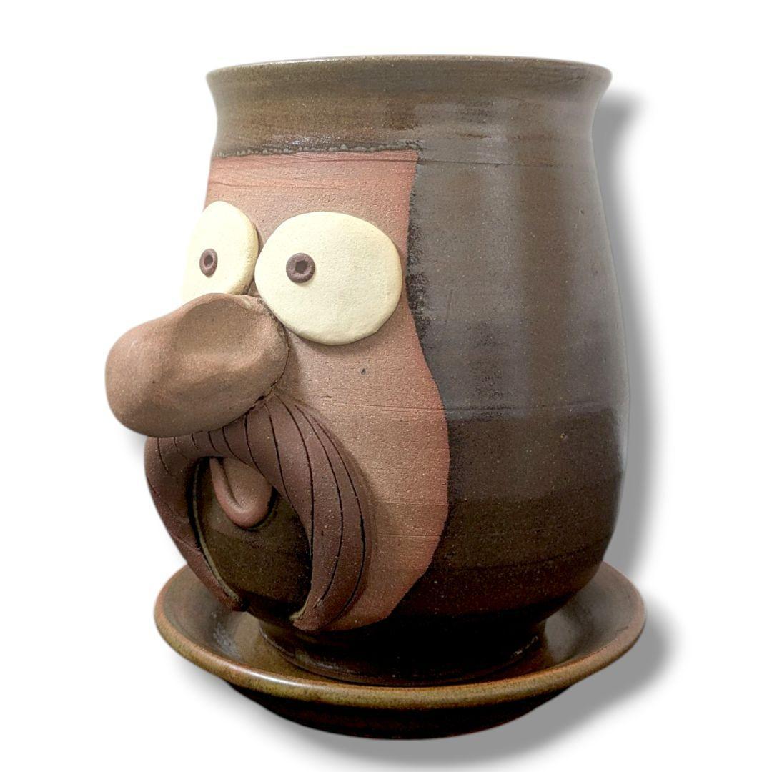 BROWN by 2-tacs POTTERY SERIES 陶器プランター 茶