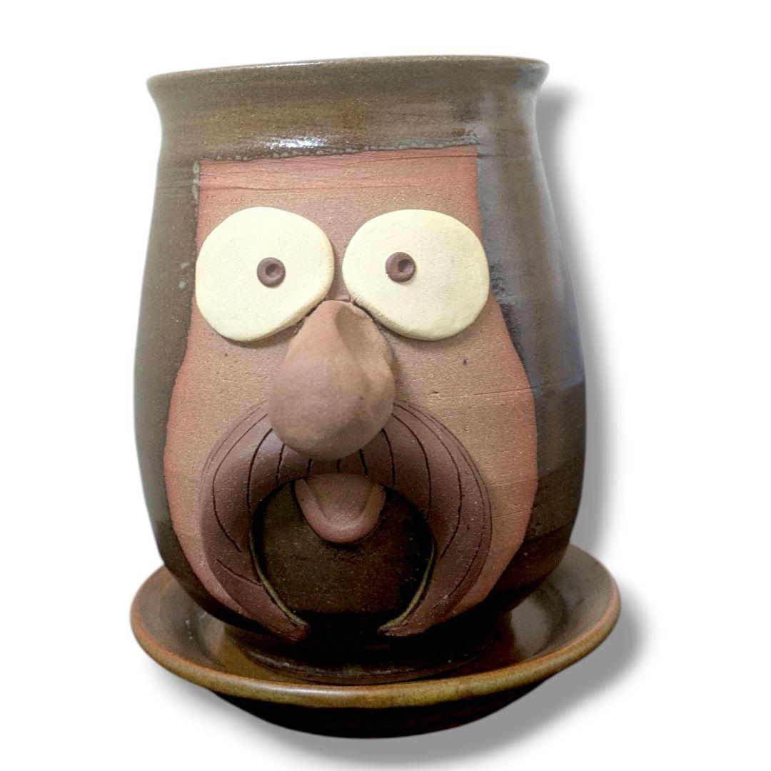 BROWN by 2-tacs POTTERY SERIES 陶器プランター 茶