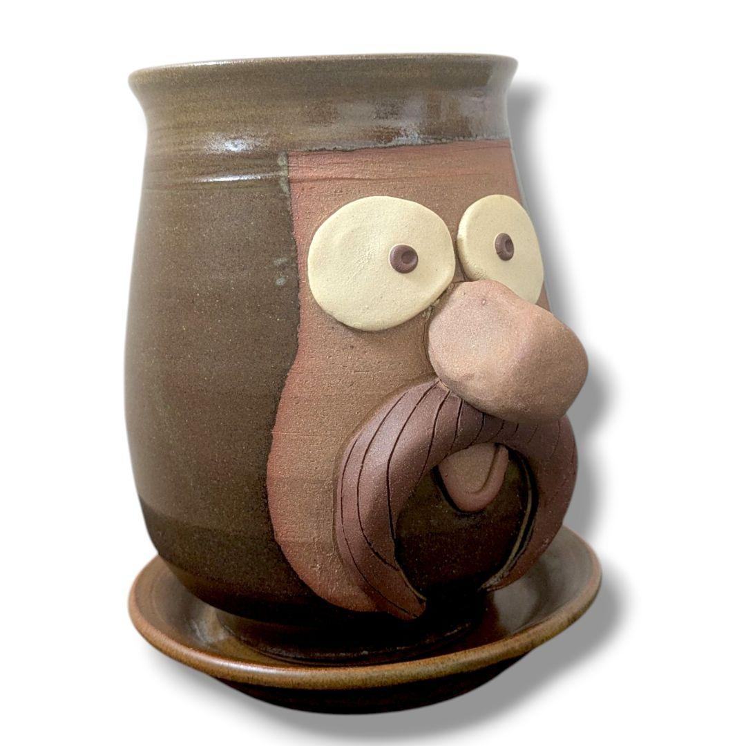 BROWN by 2-tacs POTTERY SERIES 陶器プランター 茶