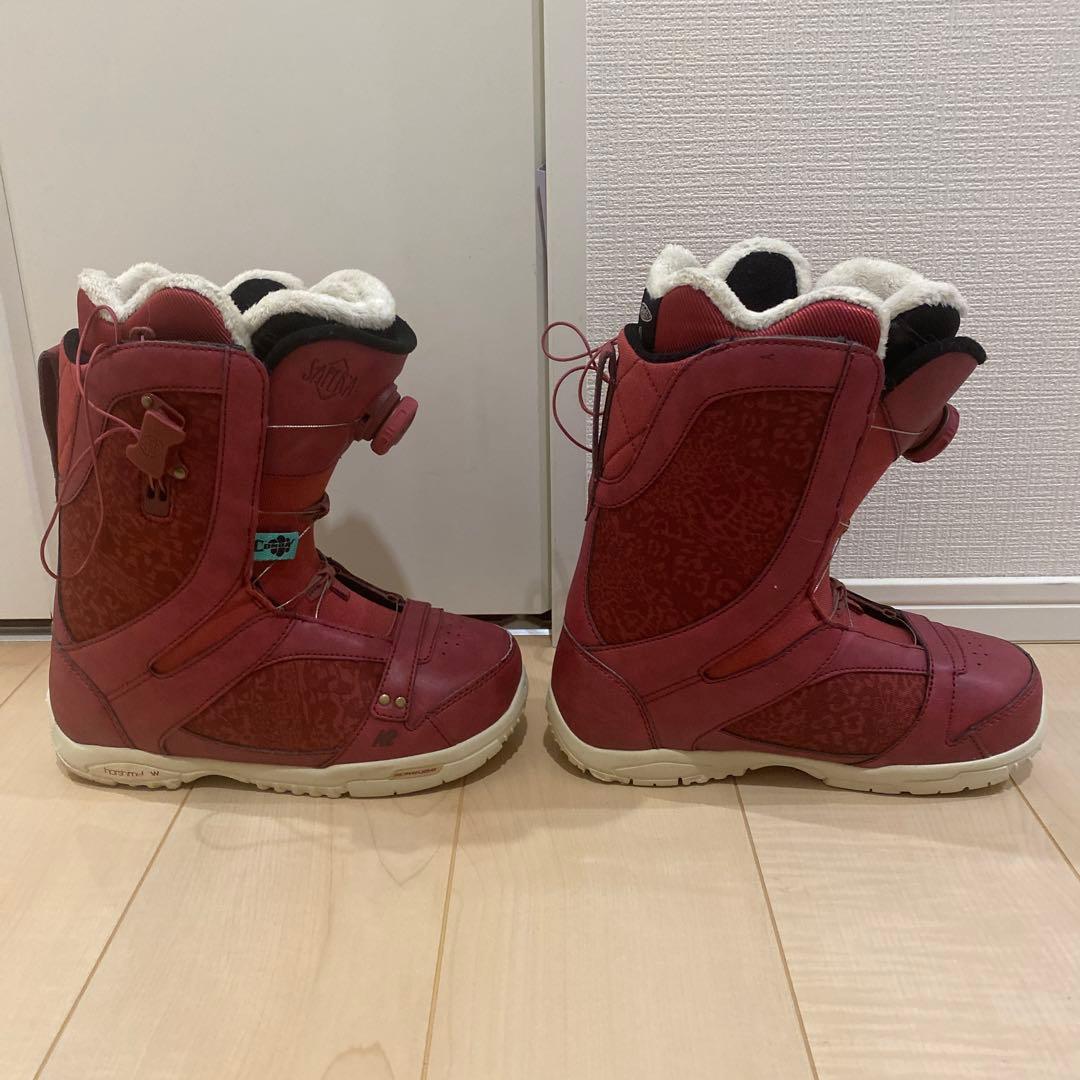 【美品】 スノボブーツ レディース　K2 SAPERA BOA 23.5cm
