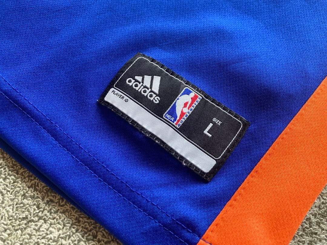 あ*ぼ様 《adidas NBA》NYニックス　ジェレミーリン　バスケ ゲームシ