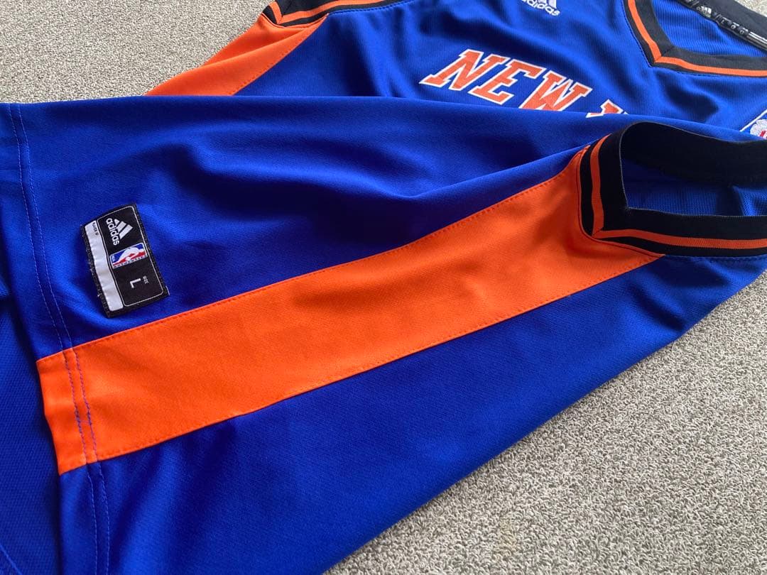 あ*ぼ様 《adidas NBA》NYニックス　ジェレミーリン　バスケ ゲームシ