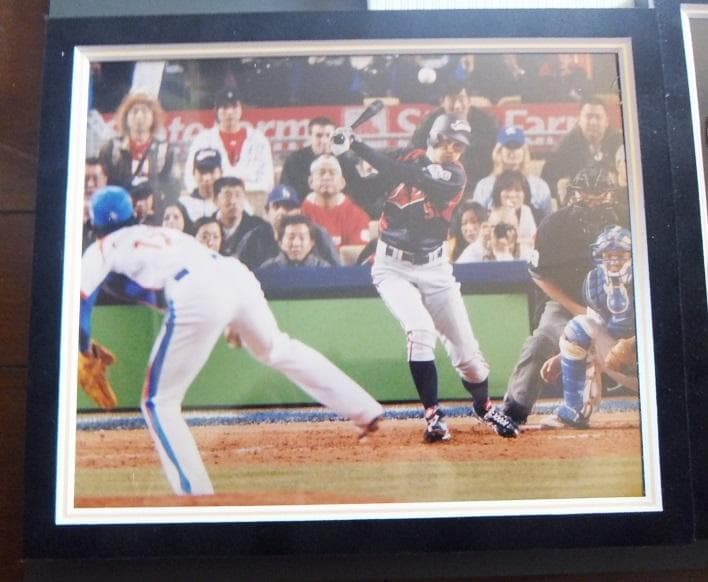 イチロー選手 2009 WBC 直筆サイン入りホームジャージー(額入り)