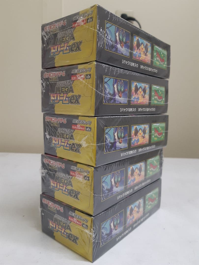 ポケモンカード MEGAドリームex シュリンク付き 5BOX
