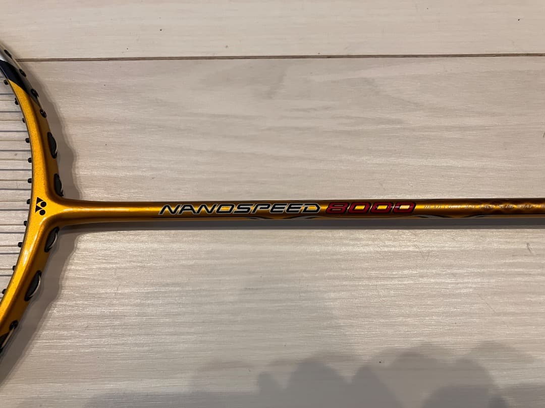 バドミントンラケット 2本 YONEX Nanospeed,Armortec
