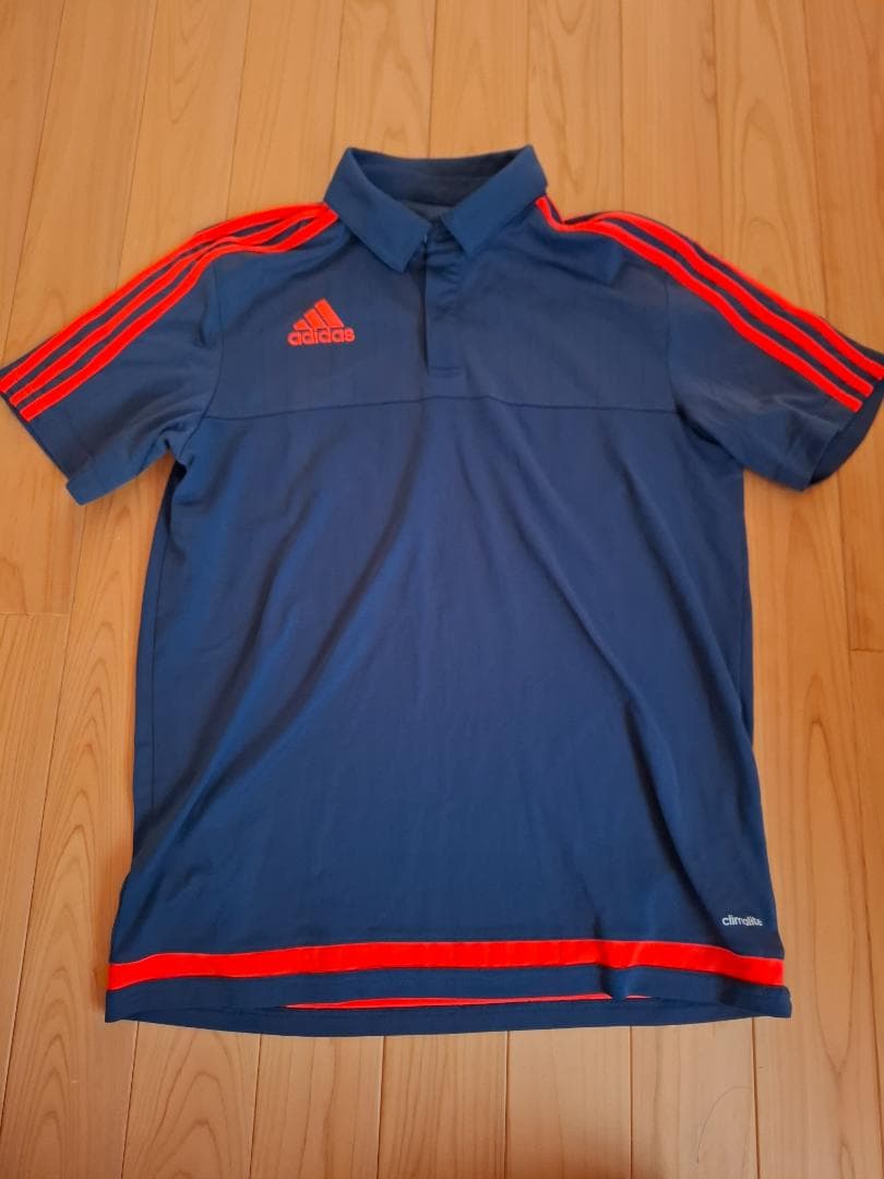 adidasポロシャツ、ハーフパンツ