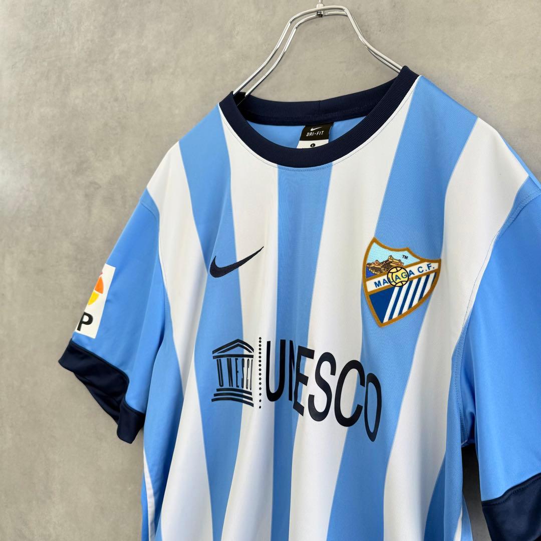 美品 NIKE ナイキ MALAGA C.F マラガ ユニフォーム ゲームシャツ