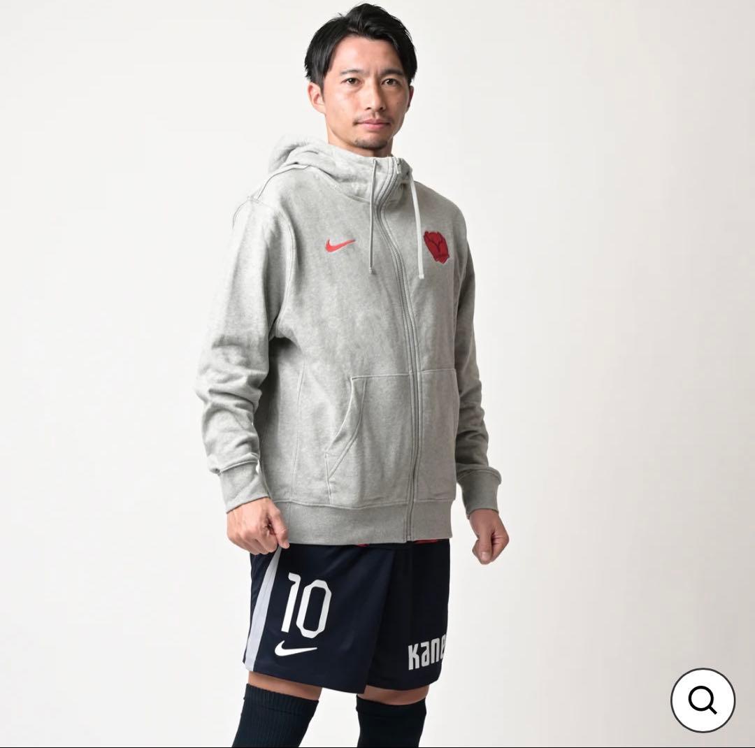 鹿島アントラーズ クラブフルジップフーディ