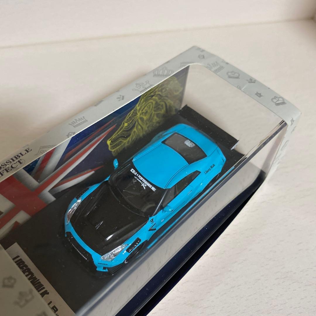 ミニカー 1/64 LBWK GT-R R35