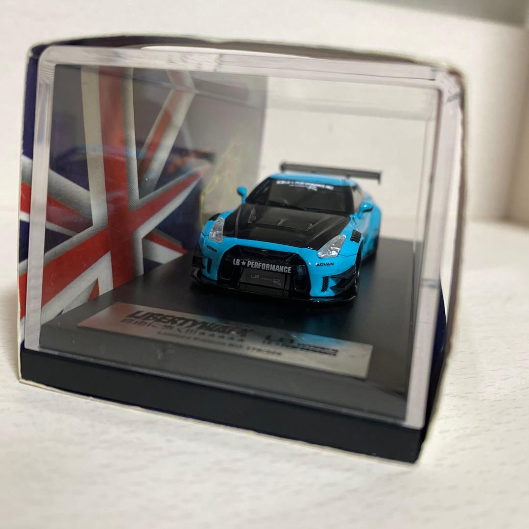 ミニカー 1/64 LBWK GT-R R35