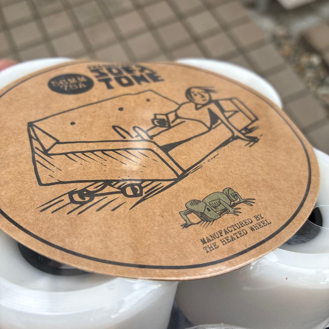 スケートボード PHASECASTER - SOFA TONE 56MM - WHITE